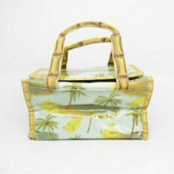 Palm Banana Bag Lunch Snack Tote Cosmetic Bag Baby Baby Beach Carrier - Picture 3 of 8